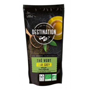 Thé Vert Earl Grey Bio...