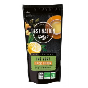 Thé Vert Epices Citron Bio...