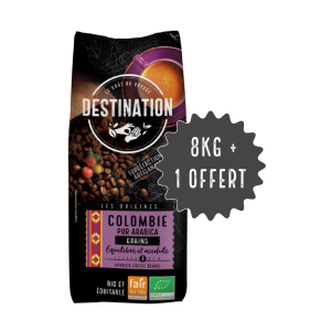 CAFÉ GRAINS COLOMBIE PUR...